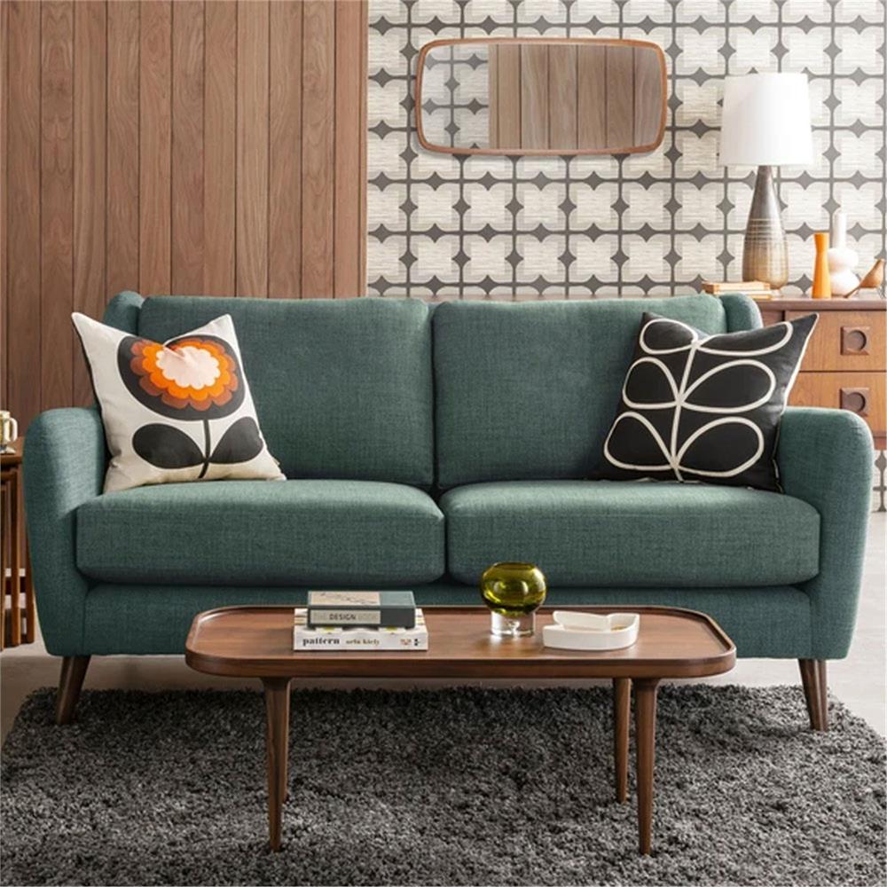 Orla Kiely Fern Plain and Pattern Sofa Collection